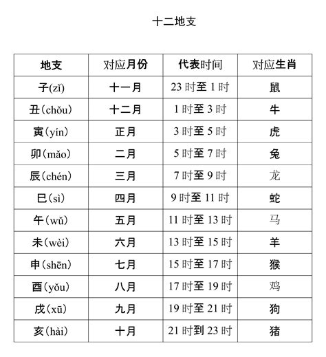 天干地支年月日|干支的时间换算